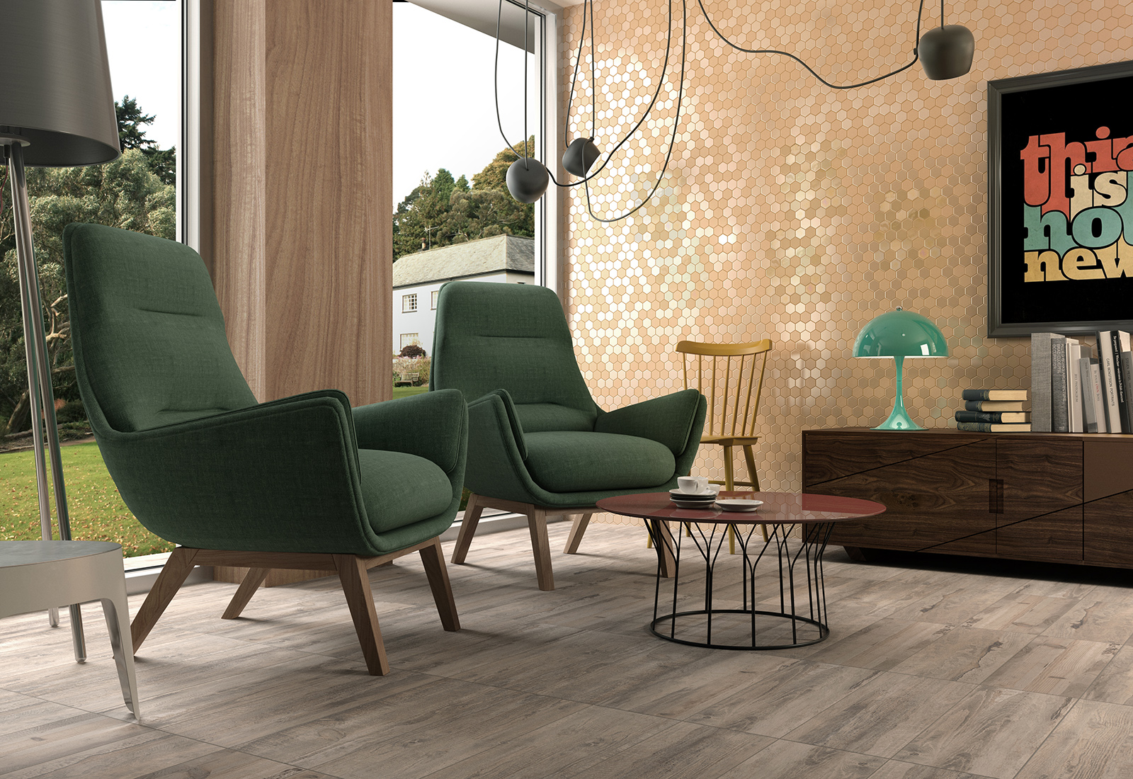 tomettes hexagonale